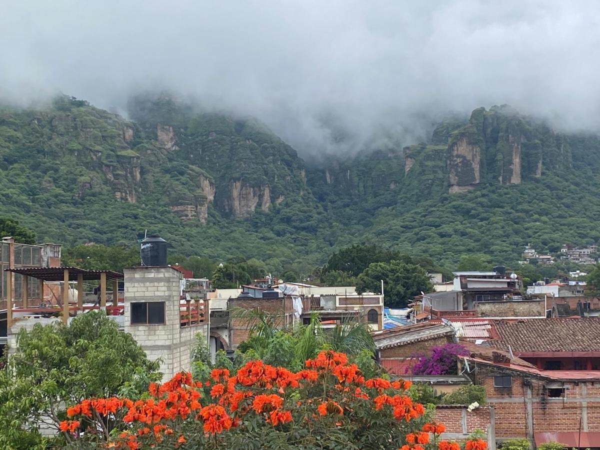 Hotel Flor De Cera à Tepoztlán Extérieur photo