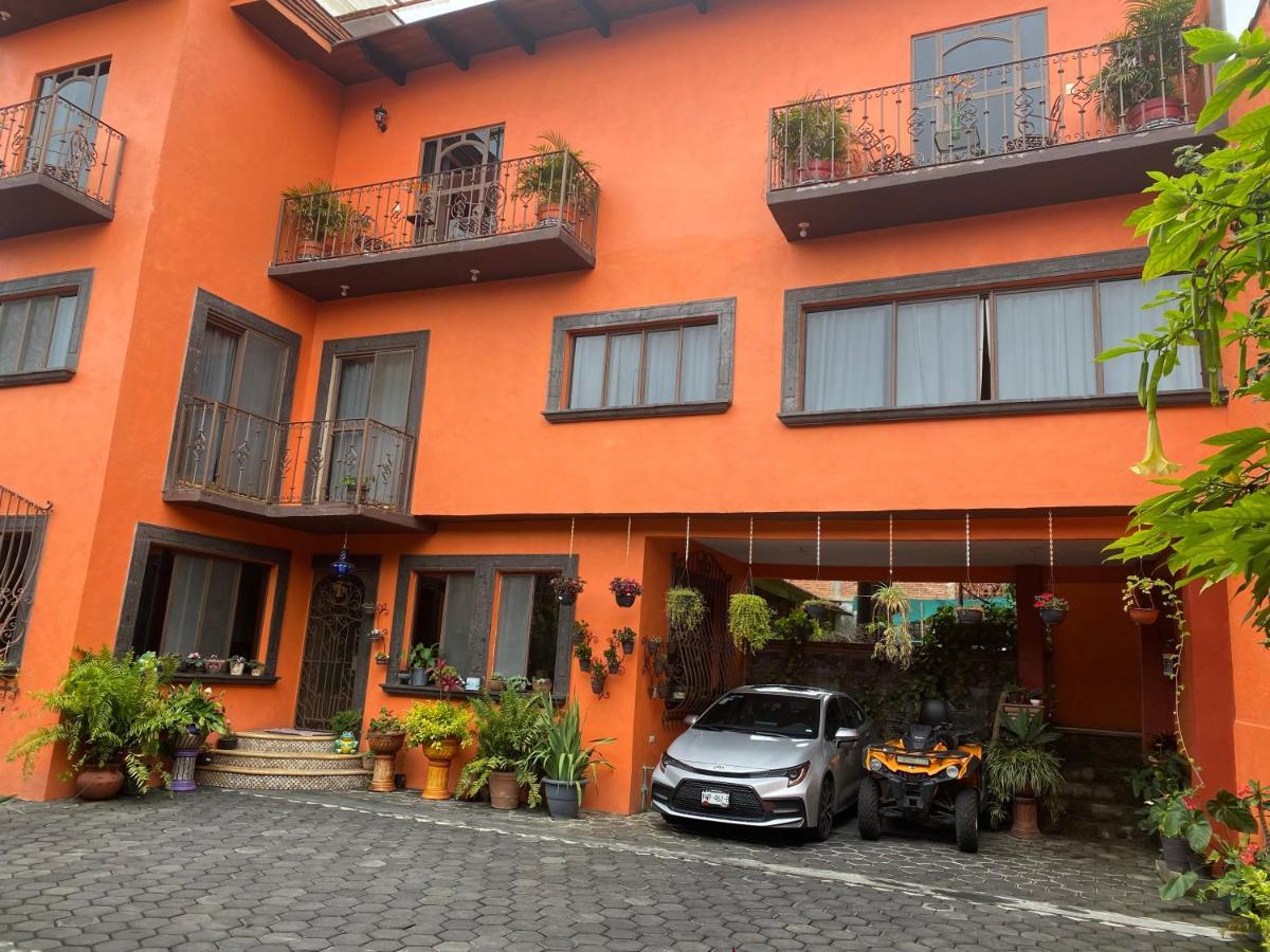 Hotel Flor De Cera à Tepoztlán Extérieur photo