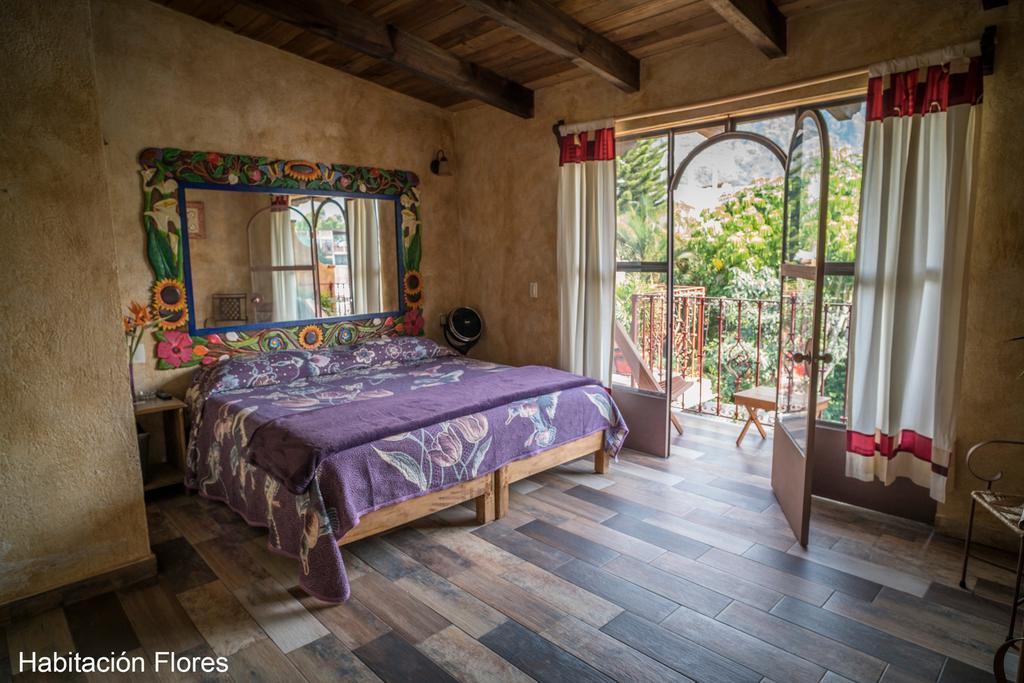Hotel Flor De Cera à Tepoztlán Extérieur photo